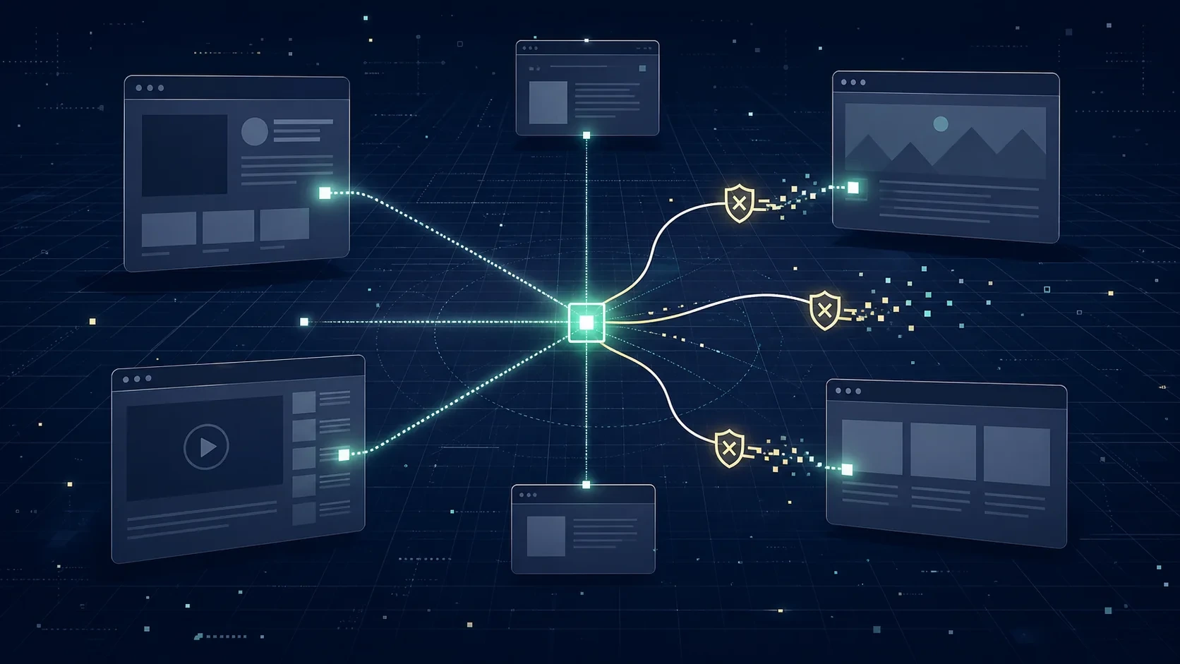 Illustration of Invisible Tracking Pixel